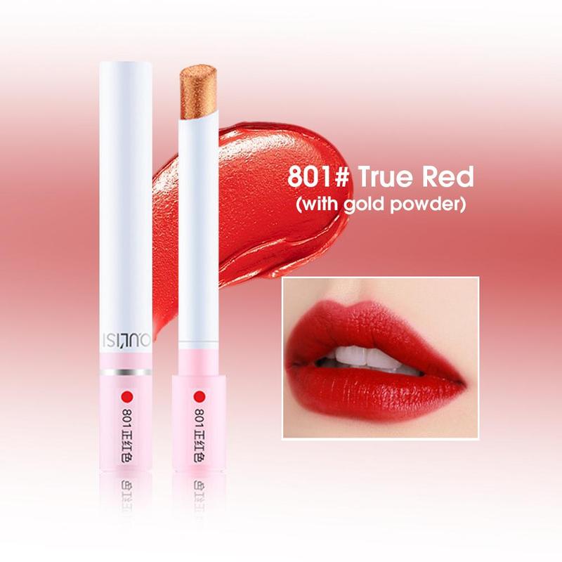 Long-lasting Matte Lipstick Set, 3pcs set Moisturizing Velvet Matte Lipstick, Portable Lip Makeup for Women, Summer Gift