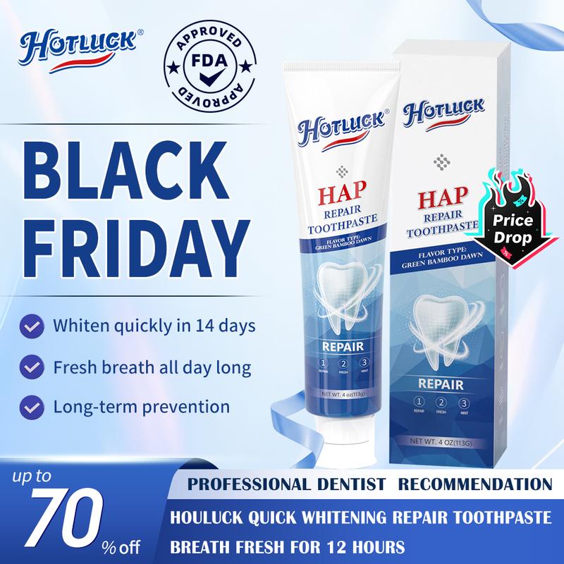 [+1$ get 3 pcs] Hotluck Toothpaste Oral Health Management, Fresh