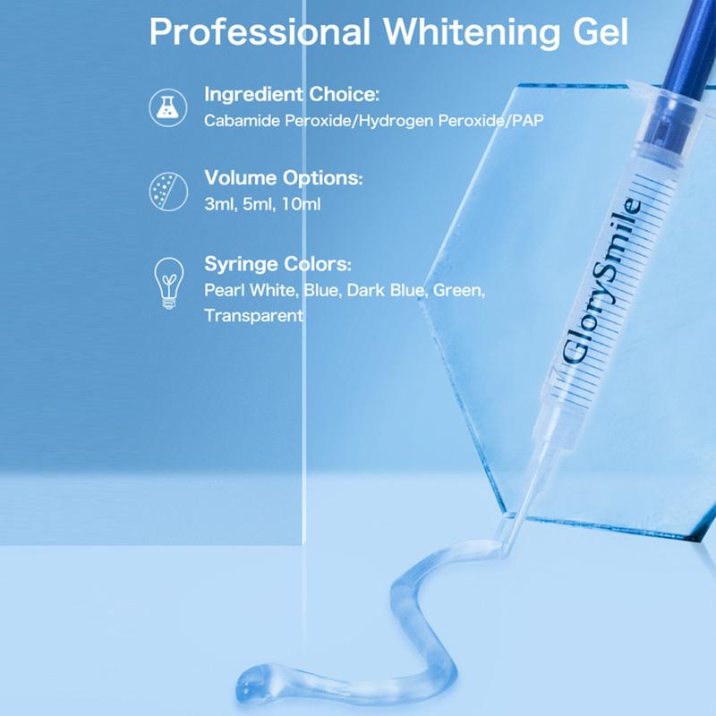 Teeth Whitening Kit LED Light  with 3 Carbamide Peroxide Teeth Whitening Gel for Sensitive Teeth