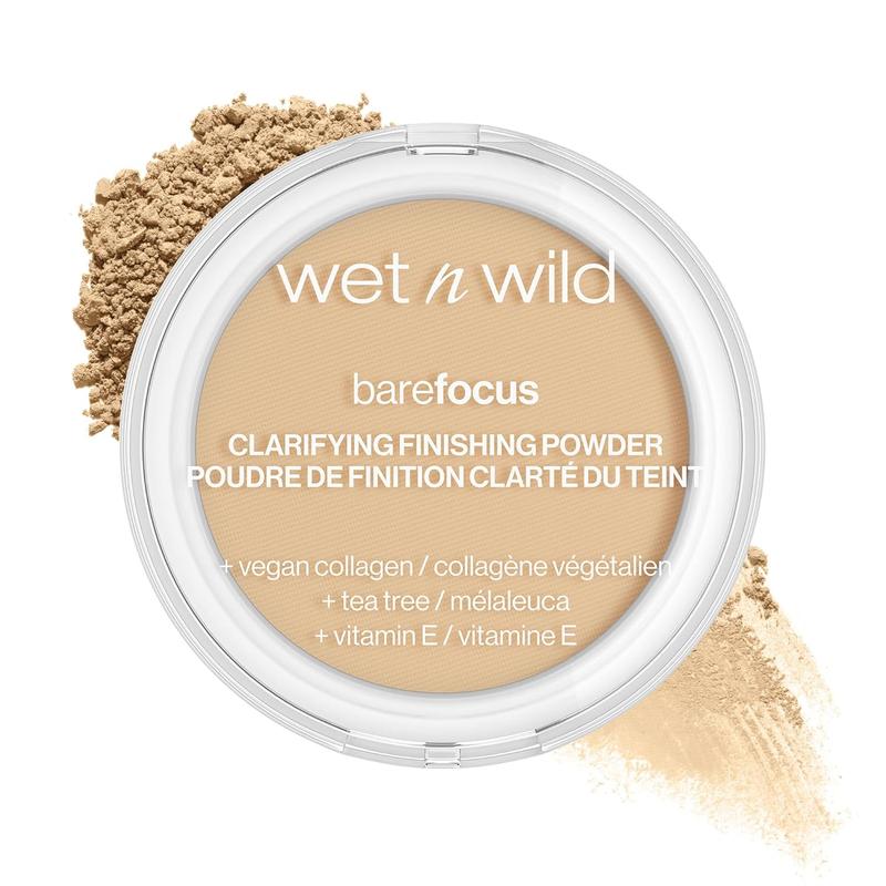 wet n wild Bare Focus Clarifying Finishing Powder | Matte | Pressed Setting Powder