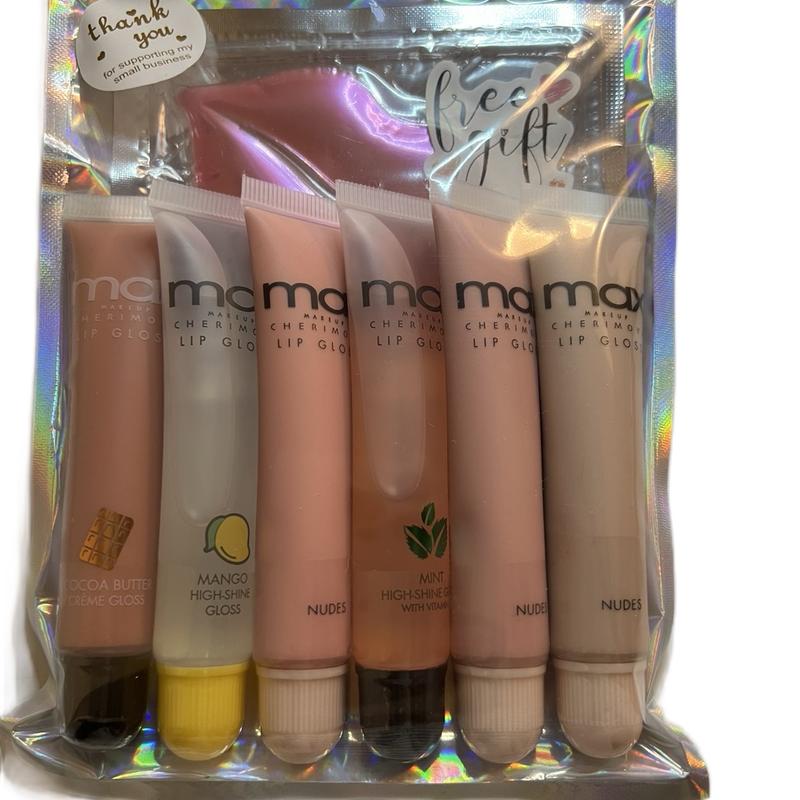 Nude Lip Gloss Bundle Lipstick Makeup lipbundles