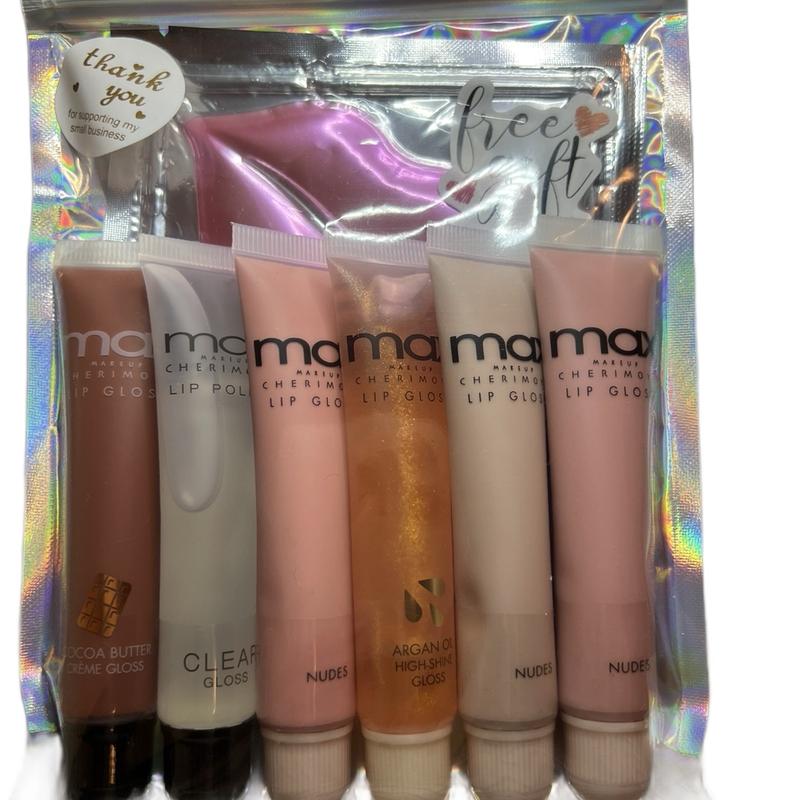 Nude Lip Gloss Bundle Lipstick Makeup lipbundles