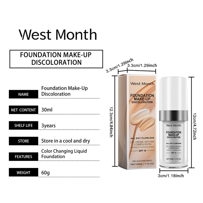 Warm Concealer Foundation Moisturizing Natural Concealer Long-lasting hydration non-flaking foundation