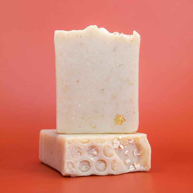 Honey Moon - Honey and Oatmeal Signature Soap Body Care Body Wash Coconut Blend