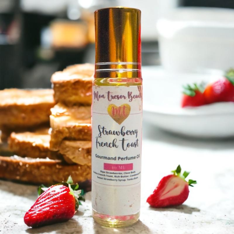 Strawberry French Toast Body Oil Roll-On - Natural & Vegan-Friendly