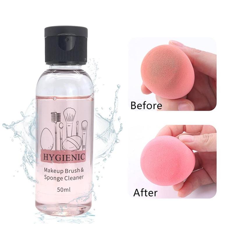 Makeup Brush Cleaner, 1 Count Gentle Makeup Tool Cleaning Liquid, Professional Cleaning Tools For Makeup Sponge & Powder Puff, Christmas Gift