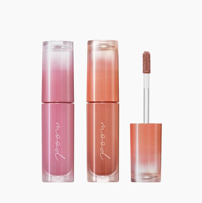 [Peripera] Ink Mood Glowy Tint (11 Colors), Plumping, Volume Gloss, Bunny Tongue Lips, Glazed Glass Lips, Korean Lip Gloss, Juicy Lips, Lightweight, Non-sticky, Shiny & Glowy, Vivid & Transparent, Layer Lips, Lip Combo, Lipstick