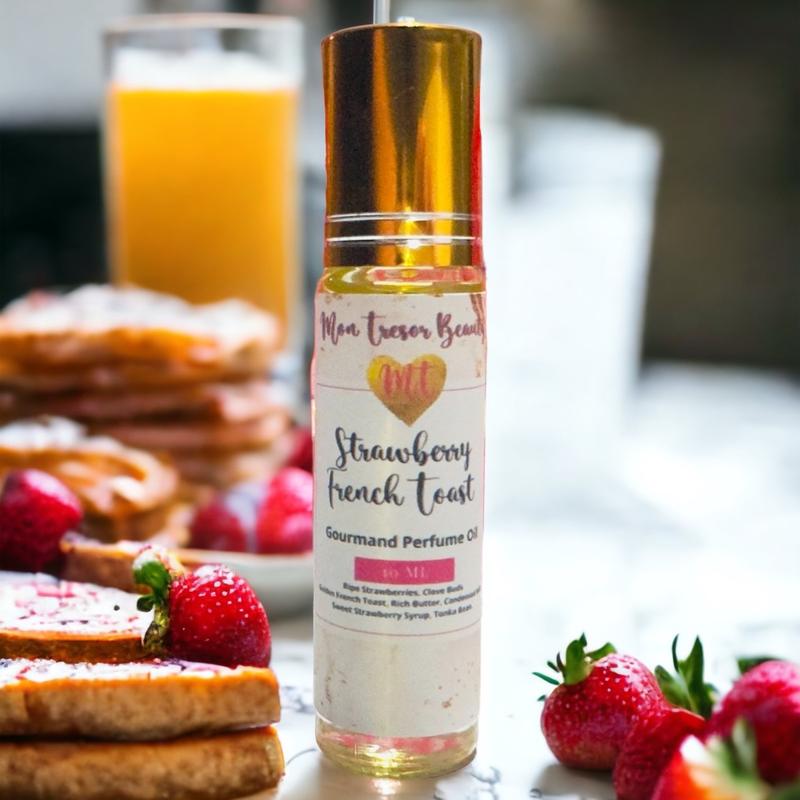 Strawberry French Toast Body Oil Roll-On - Natural & Vegan-Friendly