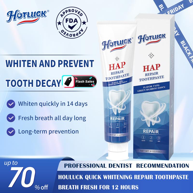 [+1$ get 3 pcs] Hotluck Toothpaste Oral Health Management, Fresh