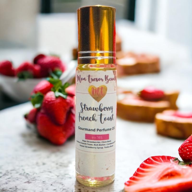 Strawberry French Toast Body Oil Roll-On - Natural & Vegan-Friendly