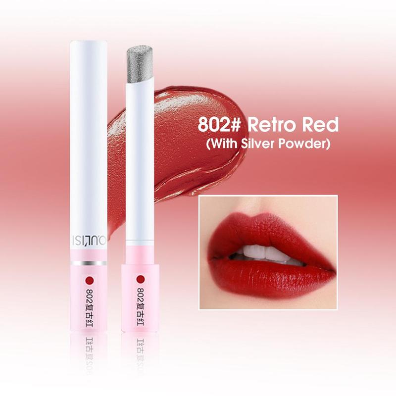 Long-lasting Matte Lipstick Set, 3pcs set Moisturizing Velvet Matte Lipstick, Portable Lip Makeup for Women, Summer Gift