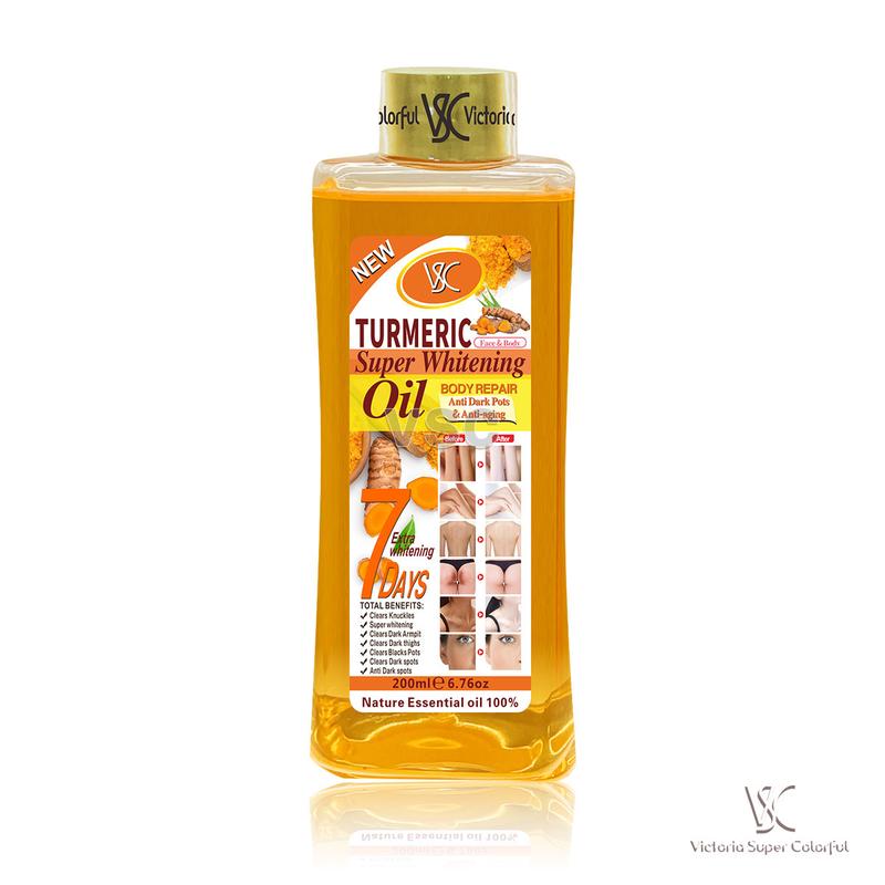 7-day Ginger Turmeric Oil, a nourishing and dredging heat-generating ginger turmeric oil body massage essential oil for whole body, 200ml.