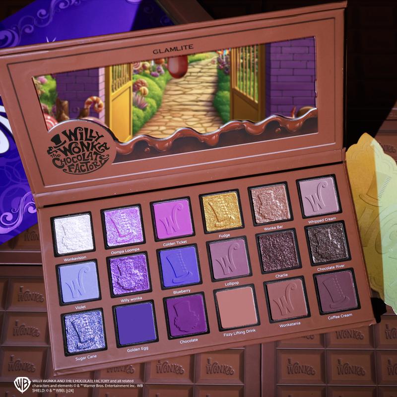 Willy Wonka x Glamlite Makeup Set