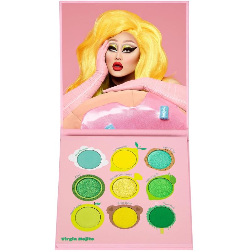 KimChi Chic Juicy Nine Eyeshadow Palette - 9 Shades, Cosmetic Makeup