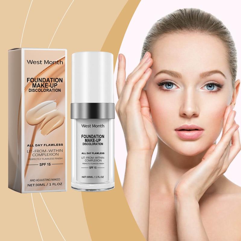 Warm Concealer Foundation Moisturizing Natural Concealer Long-lasting hydration non-flaking foundation