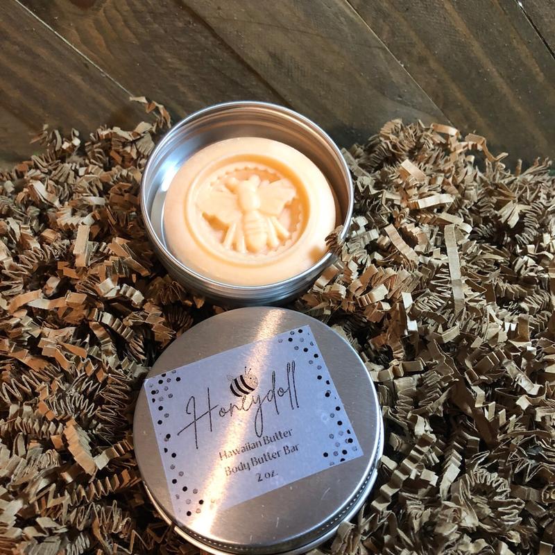 Solid Butter Lotion Bar with Shea and Cocoa Butter Moisturizing