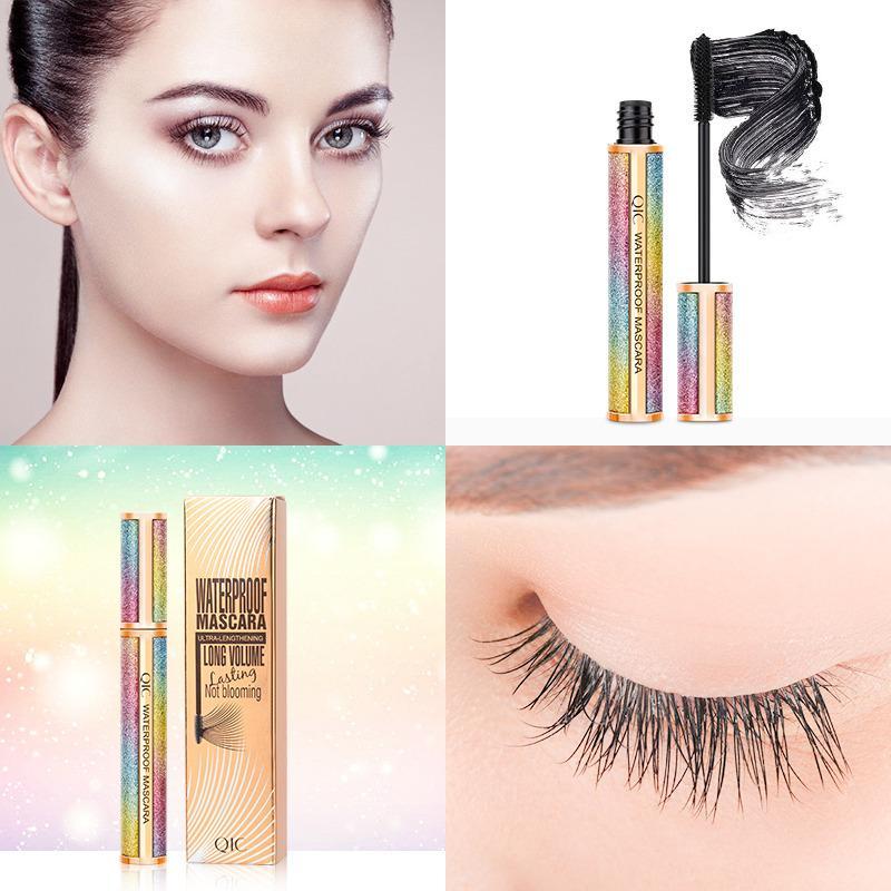 Lengthening Curling Mascara, 1 Count Long Lasting Quick Drying Eyelash Extensions Volume Building Mascara, Eye Lashes Lengthening Styling Defining Multiplying Curling Mascara Stick