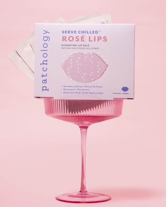 Serve Chilled™ Rosé Lips Hydrating Lip Gels 5-Pack Hyaluronic Skincare