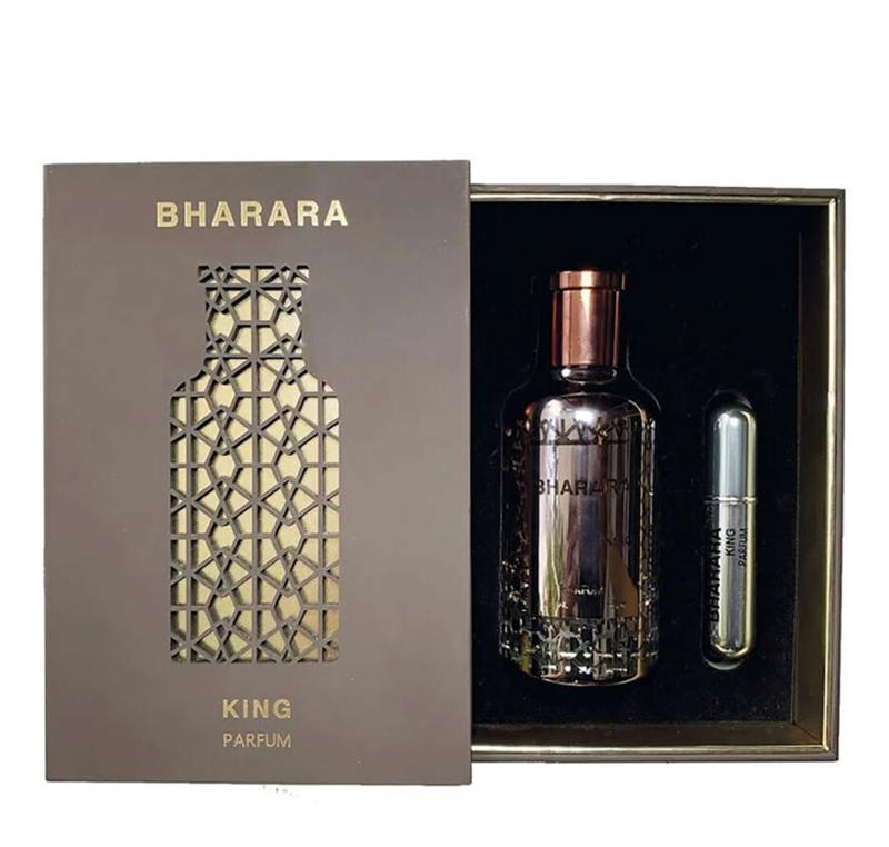 Bharara King Parfum for Men 3.4 FL Oz   100 ml - Citrus Fruity Aromatic Scent