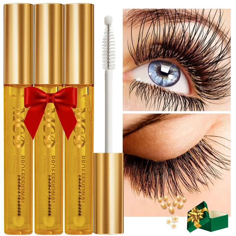 Natural Eyelash Eyebrow Enhancer Serum, 1 3 Counts Natural Ingredients for Healthier Lashes and Brows, Volumizing Eyebrow Enhancer Serum, Lash Serum, Christmas Gift