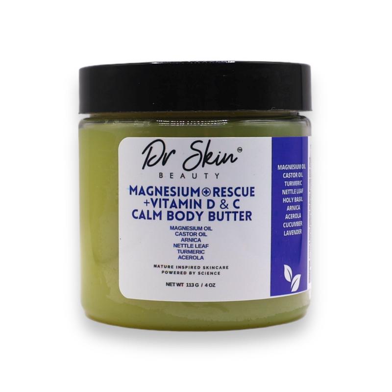 DR SKIN MAGNESIUM + VITAMIN D & C CALM BODY BUTTER Body Care Coconut Lotions Smooth