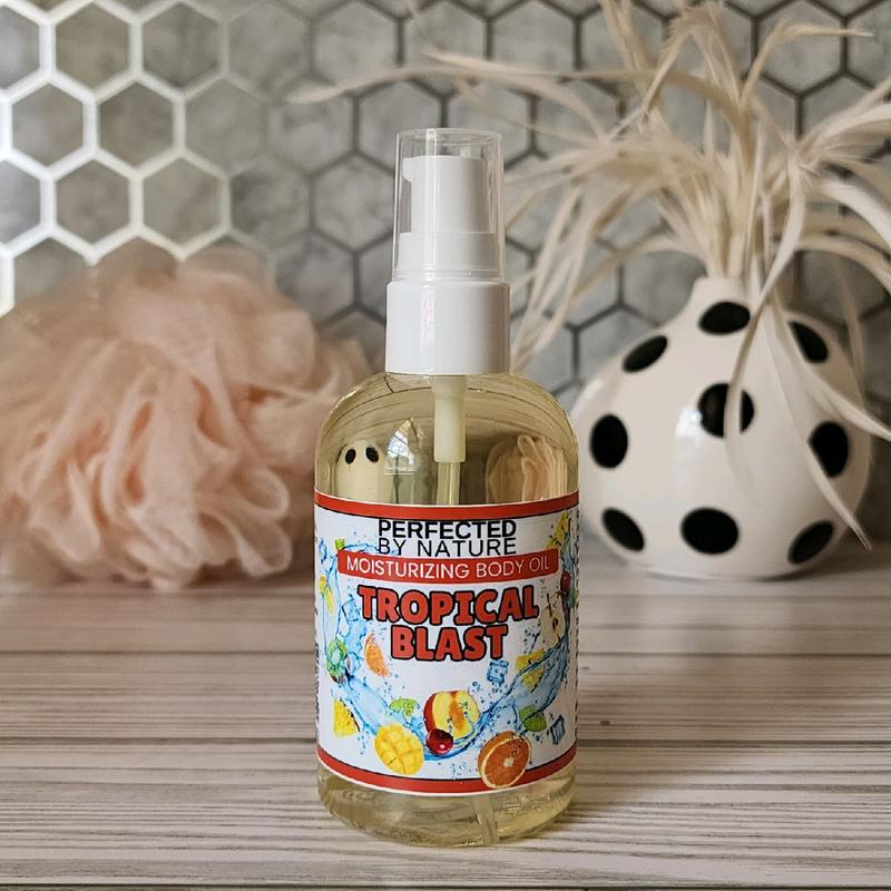 Body Oil Tropical Blast - Nourishing Moisturizer for Ultimate Comfort and Body Care