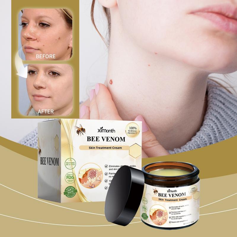 Bee Venom Skin Treatment Cream - Soft and Smooth Skin Moisturizing and Repairing Skin Care Cream