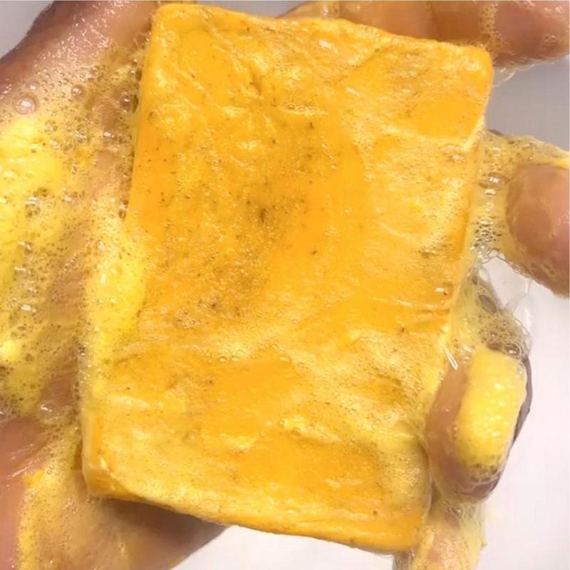 Turmeric Trio: Facial Wash, Cleansing Mousse, & Soap for Radiant Skin Care