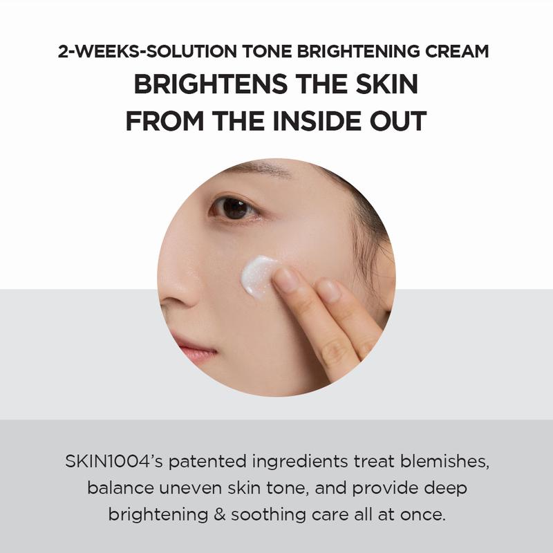 [SKIN1004 Official Shop] Madagascar Centella Tone Brightening Capsule Cream 2.53 fl.oz, 75ml, Non-sticky Hydrating Brightening Moisturizer Skincare Soothing skin  1004