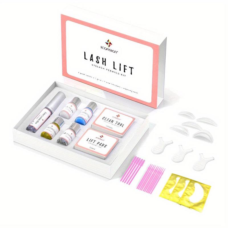 Professional Eyelash Perming Kit, 1 Set Eyelash Lift Makeup Tool, Eyelash Perm Kit, Lash Lifting Kit, Eyelash Perming Kit Makeup Products, Eyelashes Extensions Kit