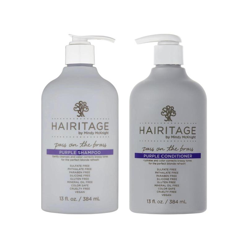 Purple Shampoo & Conditioner for Blonde Hair