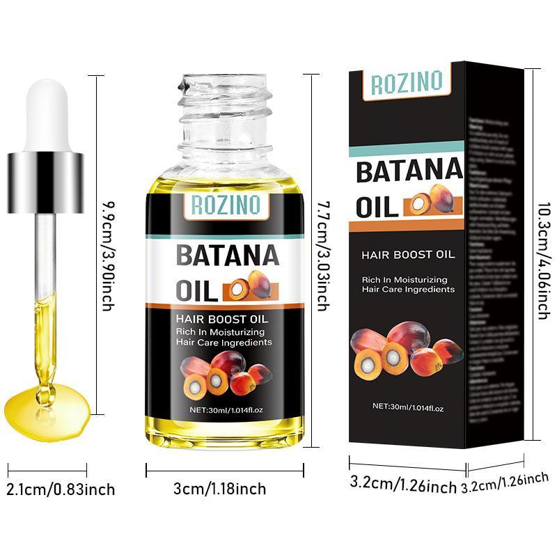 Batana Hair Essential Oil, Nourishing Hair Care Oil for Strengthening Hair, Moisturizing Hair Care Products for Dry & Damaged Hair