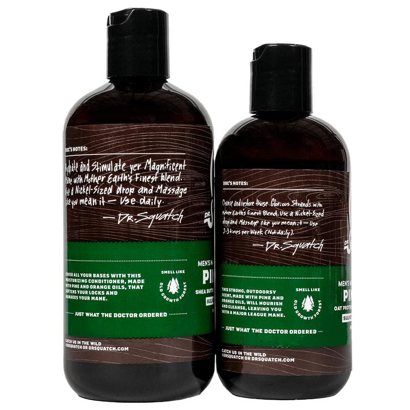 Dr. Squatch - Respect Your Roots Bundle - Hair Care for Men