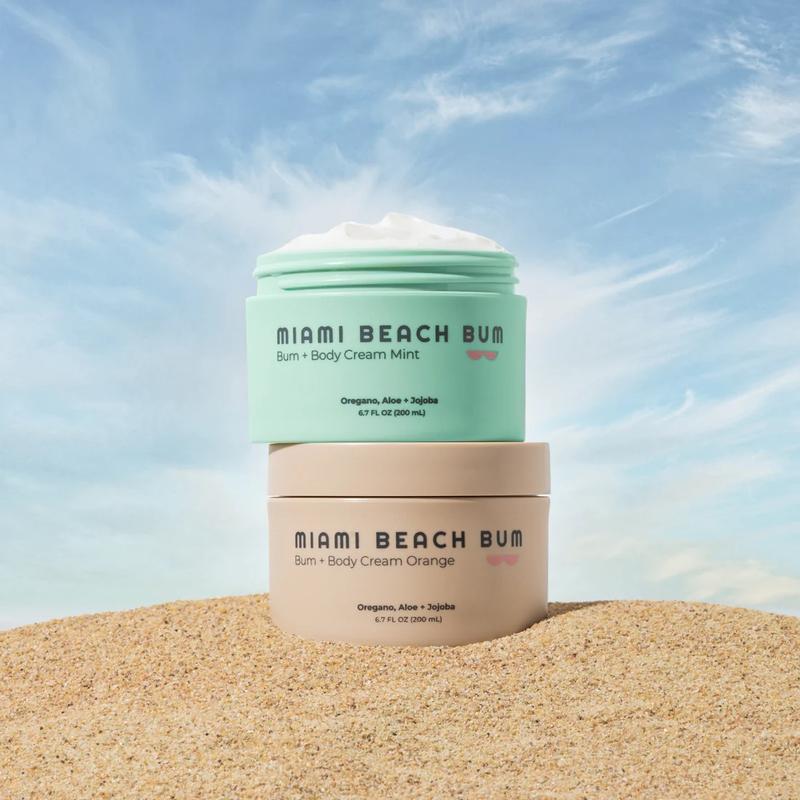 Bum + Body Duo: Soothe Razor Burns, Body Acne, Folliculitis & Irritations With Oregano, Mint & Orange