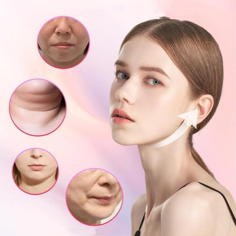 V Line Face Lifting Strap, Double Chin Cheek Lifting Bandage, V Shaped Skin Firming Mask, Sleeping Mask Strap Band for Girl Women's Gift