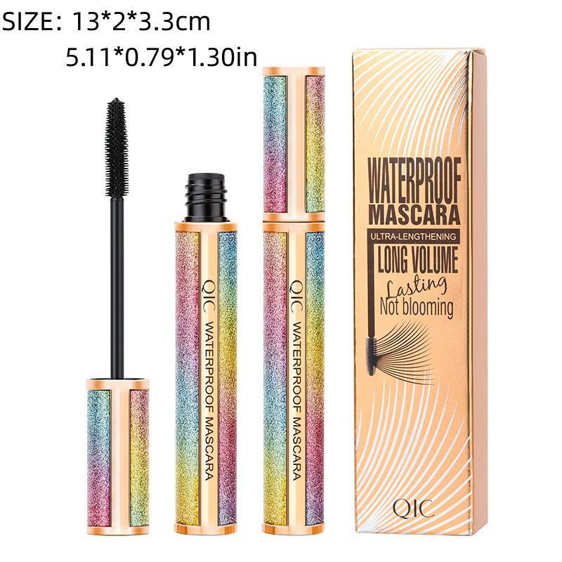 Lengthening Curling Mascara, 1 Count Long Lasting Quick Drying Eyelash Extensions Volume Building Mascara, Eye Lashes Lengthening Styling Defining Multiplying Curling Mascara Stick