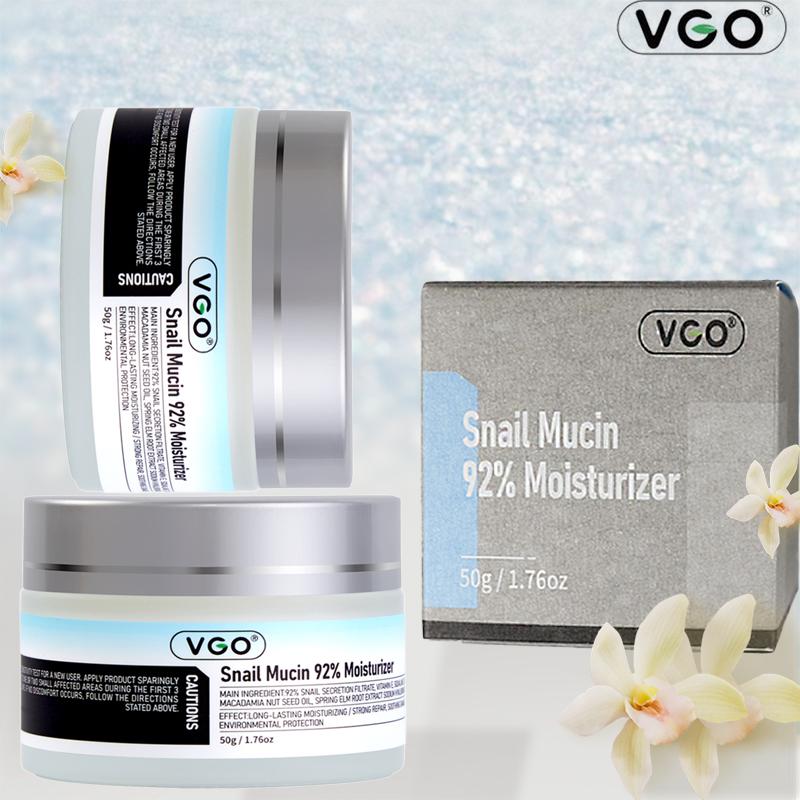 VGO-Essence Face Cream Moisturizing and Vitamin C Facial Serum Essence 60ml Skincare Moisturizer-Live Cleanser Facial Daily