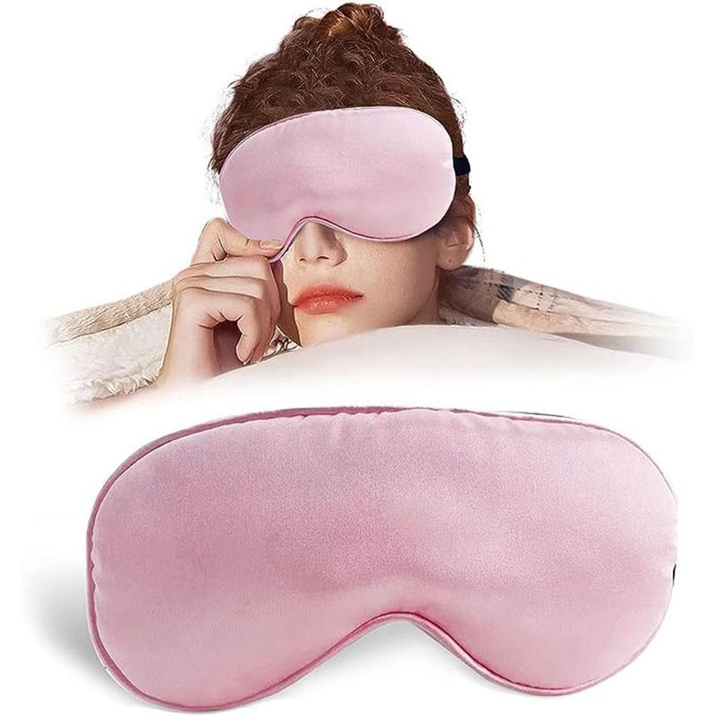 Solid Color Sleep Mask, Soft Comfortable Sleep Mask, Sleep Mask for Home Bedroom Travel