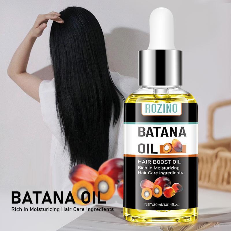 Batana Hair Essential Oil, Nourishing Hair Care Oil for Strengthening Hair, Moisturizing Hair Care Products for Dry & Damaged Hair