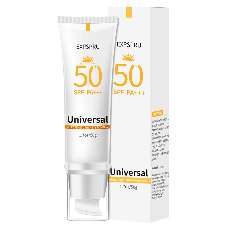 sunscreen to prevent sunburn and tanning SPF 50+ PA+++