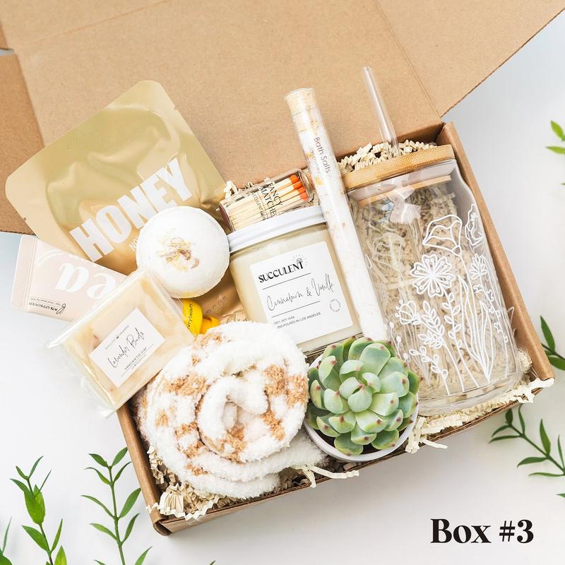 Care Package For Her, Friendship Gift, Self Care Box For Women, Mental Health Self Care Package For Her, Stress Relief Gift, Care package | Trendy Cozy Gift Box