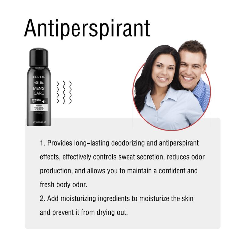 Antiperspirant Spray 120ML Men's  underarm deodorant