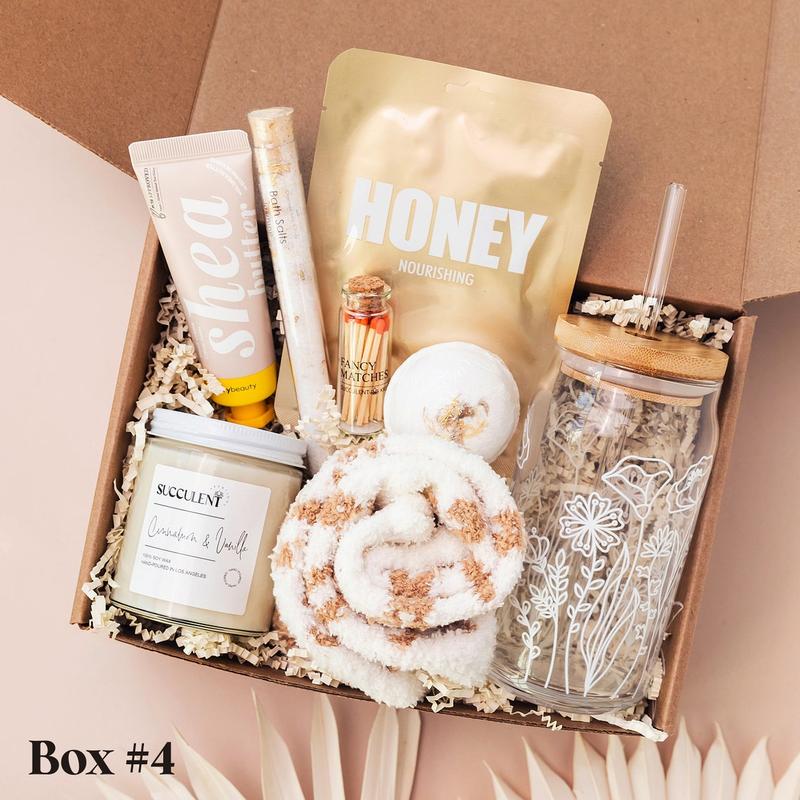 Care Package For Her, Friendship Gift, Self Care Box For Women, Mental Health Self Care Package For Her, Stress Relief Gift, Care package | Trendy Cozy Gift Box