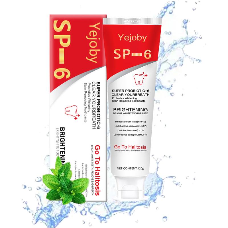 (3 Counts only 19.99$) SP-6 Toothpaste  Oral Health Management, Fresh Breath SP-8 SP-4