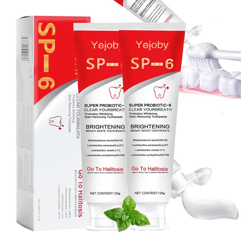 (3 Counts only 19.99$) SP-6 Toothpaste  Oral Health Management, Fresh Breath SP-8 SP-4