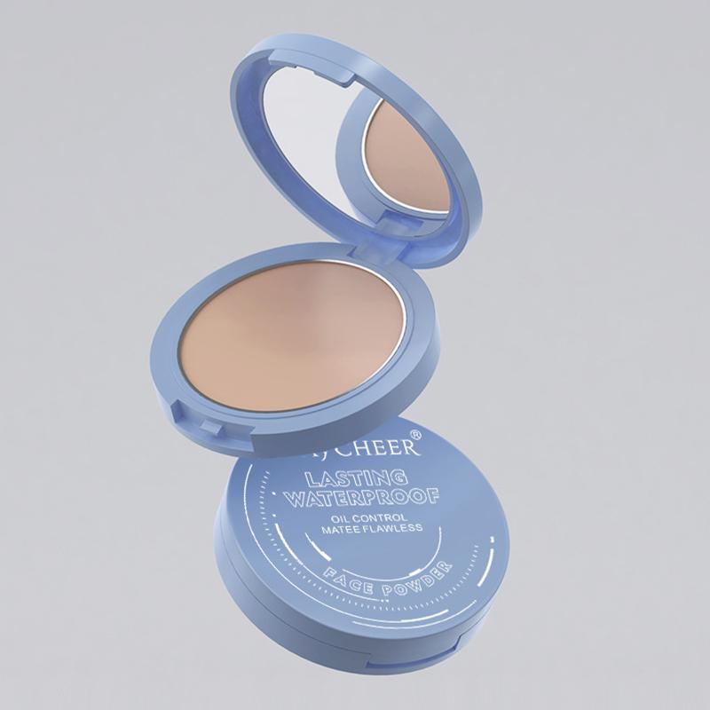 MAYCHEER Beauty Powder Cake for Long-Lasting Makeup Hold , Waterproof, Oil Control, Natural Look - Suitable for All Skin Types - Cosmetic