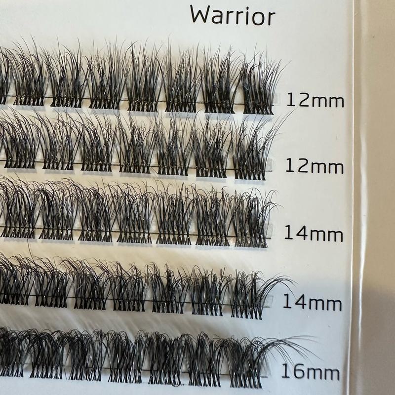 Eyeshine Warrior (black 12-16mm) No band lash clusters only glue sold separately