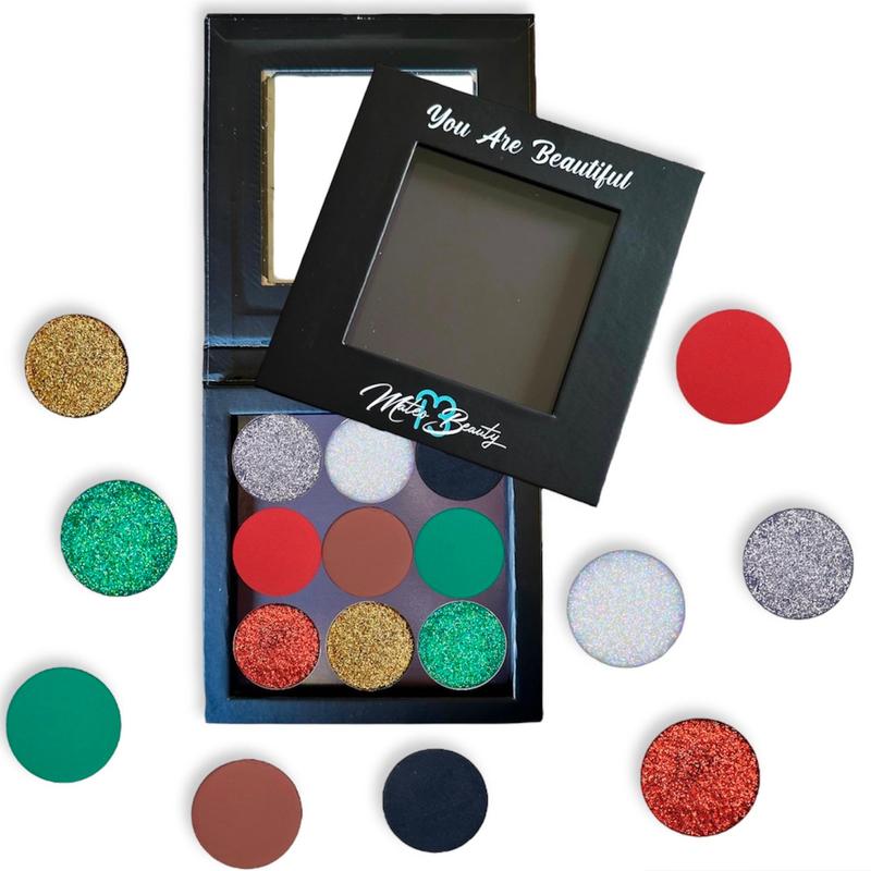 Mateo Beauty Magnetic Eyeshadow Palette for Customizable Collection z  palette