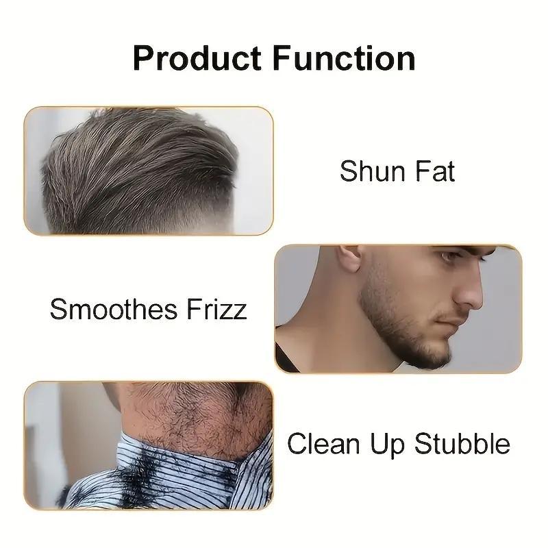 Professional Hair Trimmer Kit, Christmas Gifts Fall Gifts, 1 Set Rechargeable Hair Clipper with LCD Display, Electric Beard Trimmer, Hair Cutting Kit for Men, Winter Gift, Christmas Gift