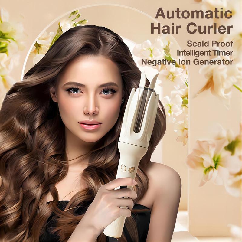 Automatic Hair Curling Iron, 28mm Hair Curler, Negative Ion Automatic Hair Hair Curl Wand, 4 Modes Temperatures